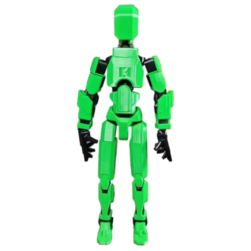 LYEAA Titan 13 Actionfigur T13 Actionfigur Roboter-Actionfigur 3D-gedruckte bewegliche Mehrgelenkfigur 3D-gedruckte Actionfigur Dummy 13 Actionfigur Desktop-Dekorationen von LYEAA