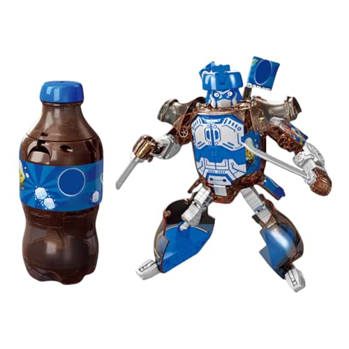 LYEAA Transformierender Roboter, Actionfigur, Verformungsflasche, Mecha, Lernspielzeug für Kinder, Geschenk von LYEAA