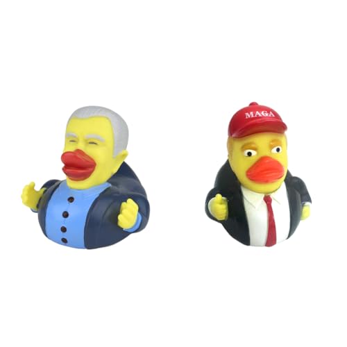 LYEAA Trump Rubber Duck – Neuartiges Quietsch-Badespielzeug für Kinder – für Geburtstage, Babypartys und Badeunterhaltung von LYEAA