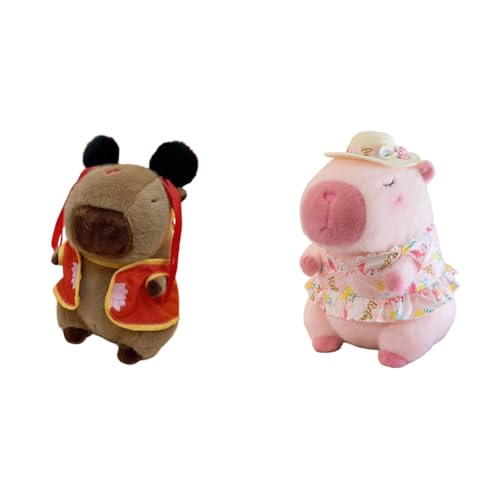 LYEAA entzückende 30 cm Capybara Plüsch Spielzeug Cartoon Puppe for Kinder und Raumdekoration Plüsch Puppe von LYEAA