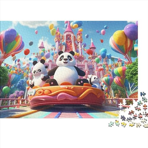 Amusement ParksJigsaw Puzzle, 1000 Pieces, Pädagogische Spiele, Jigsaw Puzzle for Adults and Children Aged 14+，Premium Quality Jigsaw Puzzle in Panorama Format von LYJSMDAAA