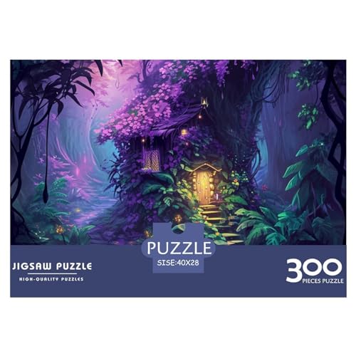 Atemberaubende Szenerie Jigsaw Puzzle 300 Pieces – Nachhaltige Spiele – Puzzle for Adults and Children from 14 Years，Premium Quality Jigsaw Puzzle in Panorama Format von LYJSMDAAA