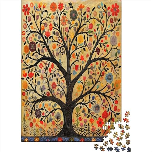 Baum des Lebens Puzzle 1000 Teile Puzzle Für Erwachsene Und Kinder Ab 14 Jahren,Puzzlespiel Erwachsenen Puzzlespiel Puzzel 1000pcs (75x50cm) von LYJSMDAAA