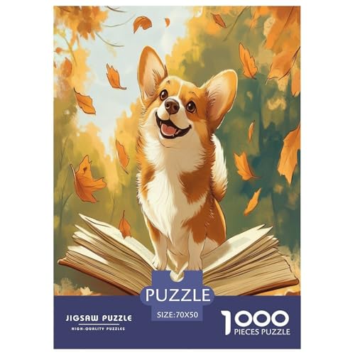 Corgi Puzzles 1000 Teile Schwer Puzzle Spielzeug Lernspiel Impossible Herausforderungsspielzeug Für Erwachsene Und Kinder Ab 14 Jahren 70x50cm/1000pcs Corgi Puzzles 1000 Teile Schwer Puzzle Spielzeug Lernspiel Impossible Herausforderungsspielzeug Für Erwachsene Und Kinder Ab 14 Jahren 70x50cm/1000pcs von LYJSMDAAA