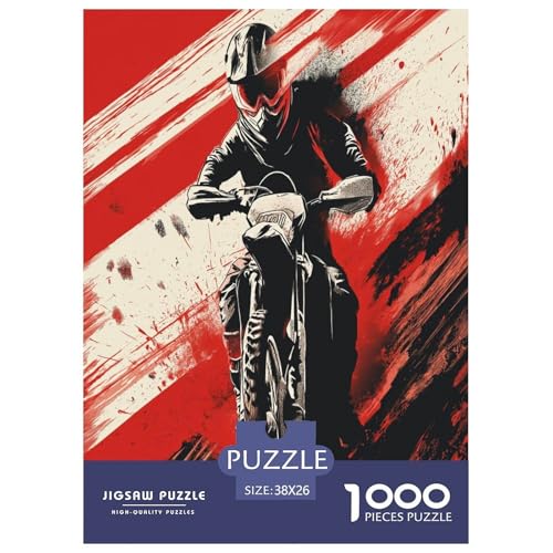 Dirt Bike Puzzles 1000 Teile Schwer Puzzle Spielzeug Lernspiel Impossible Herausforderungsspielzeug Für Erwachsene Und Kinder Ab 14 Jahren 38x26cm/1000pcs Dirt Bike Puzzles 1000 Teile Schwer Puzzle Spielzeug Lernspiel Impossible Herausforderungsspielzeug Für Erwachsene Und Kinder Ab 14 Jahren 38x26cm/1000pcs von LYJSMDAAA