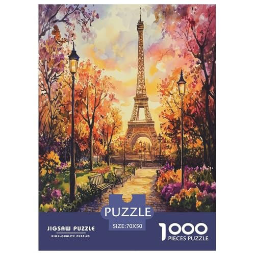 Eiffelturm Puzzle 1000-teilige Schwer Puzzle Spielzeug Pädagogisches Spiel Impossible Herausforderung Spielzeug Für Erwachsene Kinder 70x50cm/1000pcs Eiffelturm Puzzle 1000-teilige Schwer Puzzle Spielzeug Pädagogisches Spiel Impossible Herausforderung Spielzeug Für Erwachsene Kinder 70x50cm/1000pcs von LYJSMDAAA