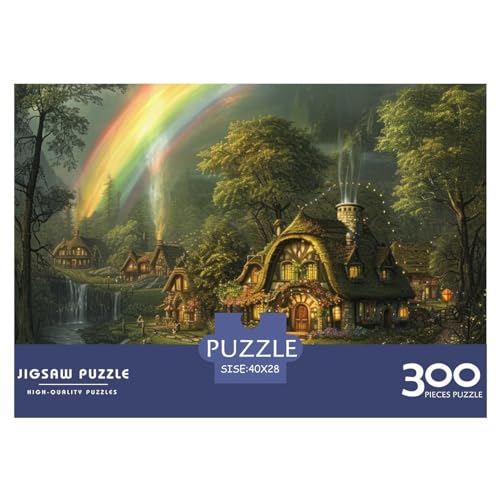 Epische Schönheit Puzzle - 300 Pieces Premium Quality Jigsaw Puzzle for Adults and Children from 14 Years 2-in-1 Special Edition with Nachhaltige Spiele Motifs von LYJSMDAAA