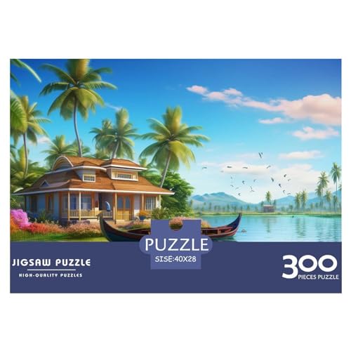 Ferienbucht Puzzle 1000 Pieces - Intelligenz Herausforderung Jigsaw Puzzle for Adults | Puzzle 1000 |Premium Quality Jigsaw Puzzle in Panorama Format von LYJSMDAAA