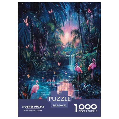Flamingo Puzzle 1000-teilige Schwer Puzzle Spielzeug Lernspiel Impossible Herausforderung Spielzeug Für Erwachsene Und Kinder in Bewährter 70x50cm/1000pcs Flamingo Puzzle 1000-teilige Schwer Puzzle Spielzeug Lernspiel Impossible Herausforderung Spielzeug Für Erwachsene Und Kinder in Bewährter 70x50cm/1000pcs von LYJSMDAAA