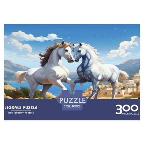 Pferd 1000 Jigsaw Puzzle, Premium Quality, for Adults and Children from 12 Years Puzzle，Premium Quality Nachhaltige Spiele Jigsaw Puzzle in Panorama Format von LYJSMDAAA