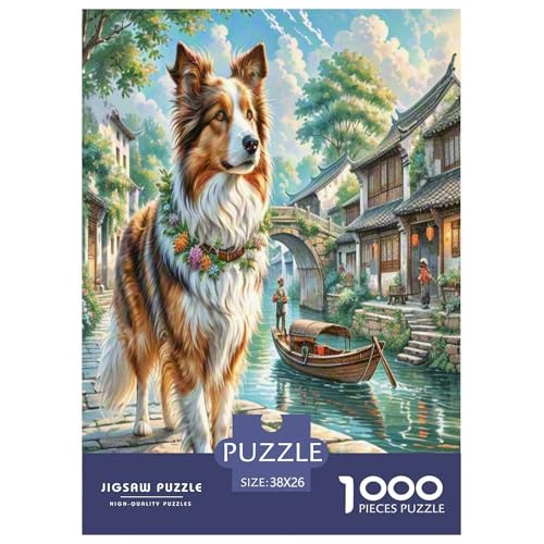 Shetlandsherhund Puzzles 1000 Teile Schwer Puzzle Spielzeug Lernspiel Impossible Herausforderung Spielzeug Für Erwachsene Und Kinder Ab 12 Jahren 38x26cm/1000pcs Shetlandsherhund Puzzles 1000 Teile Schwer Puzzle Spielzeug Lernspiel Impossible Herausforderung Spielzeug Für Erwachsene Und Kinder Ab 12 Jahren 38x26cm/1000pcs von LYJSMDAAA