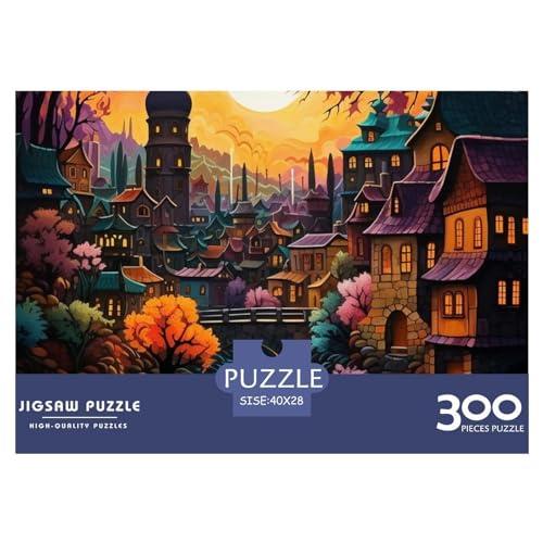 Stadtbild Architektur Jigsaw Puzzle -Nachhaltige Spiele- 1000 Piece Puzzle for Adults and Children from 14 Years -Premium Quality Jigsaw Puzzle in Panorama Format von LYJSMDAAA