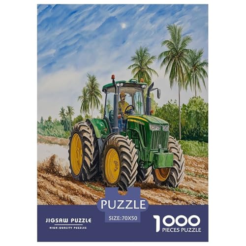 Traktor Puzzle 1000 Teile Schwer Puzzle Spielzeug Pädagogisches Spiel Impossible Herausforderung Spielzeug Für Erwachsene Und Kinder in Bewährter 70x50cm/1000pcs Traktor Puzzle 1000 Teile Schwer Puzzle Spielzeug Pädagogisches Spiel Impossible Herausforderung Spielzeug Für Erwachsene Und Kinder in Bewährter 70x50cm/1000pcs von LYJSMDAAA