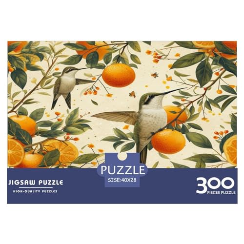 Vögel und Blumen Jigsaw Puzzle - Nachhaltige Spiele - 500 Pieces Puzzle for Adults and Children from 10 Years，Premium Quality Jigsaw Puzzle in Panorama Format von LYJSMDAAA