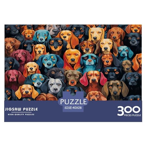 Welpe Jigsaw Puzzle - Nachhaltige Spiele - 500 Pieces Puzzle for Adults and Children from 10 Years，Premium Quality Jigsaw Puzzle in Panorama Format von LYJSMDAAA