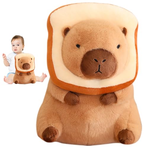 LYPPUL Capybara Plüschtier, 30CM Niedlichen Capybara Kuscheltier, Simulation Capybara Plushie Super Weiche Gefüllte Spielzeug Plüsch Stofftierpuppe Geburtstags Geschenk für Kinder von LYPPUL