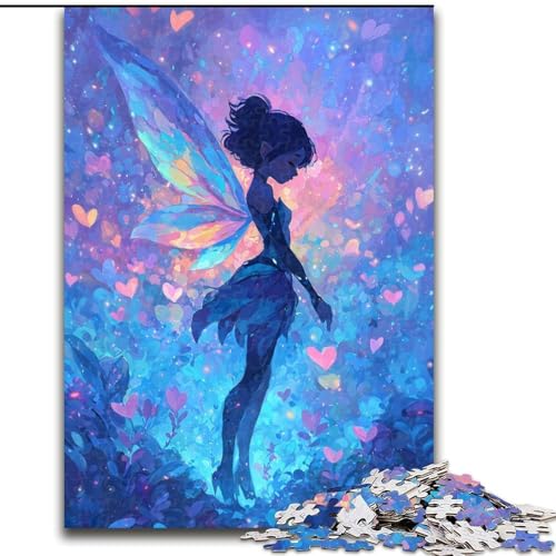 1000-teiliges Puzzle für Erwachsene, Elfenmädchen-Denkspiel, Lernspiel für Geburtstag, Weihnachten, für 14-Jährige, 26x38cm 1000-teiliges Puzzle für Erwachsene, Elfenmädchen-Denkspiel, Lernspiel für Geburtstag, Weihnachten, für 14-Jährige, 26x38cm von LYXIANY