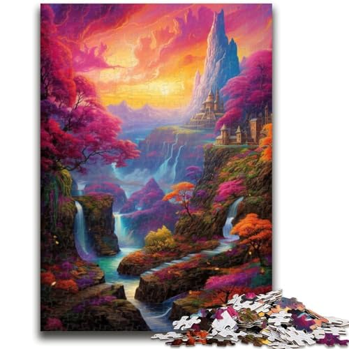1000-teiliges Puzzle für Erwachsene und Jugendliche, Himmel, Landschaft, Fantasiefarben, Lernspiele, Heimdekoration, Geburtstagsgeschenk, Geschenke für Kinder ab 14 Jahren, 38x26cm 1000-teiliges Puzzle für Erwachsene und Jugendliche, Himmel, Landschaft, Fantasiefarben, Lernspiele, Heimdekoration, Geburtstagsgeschenk, Geschenke für Kinder ab 14 Jahren, 38x26cm von LYXIANY