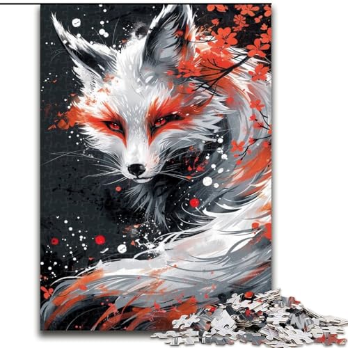 God of Foxes Puzzles für 1000 Teile aus Holz, anspruchsvolles Denkspiel für Teenager, Spaß für den Spieleabend mit der Familie, Größe 50x75cm God of Foxes Puzzles für 1000 Teile aus Holz, anspruchsvolles Denkspiel für Teenager, Spaß für den Spieleabend mit der Familie, Größe 50x75cm von LYXIANY