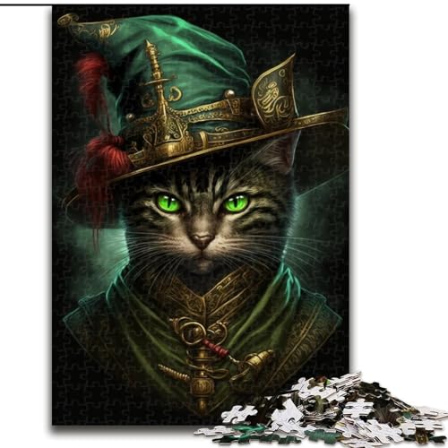 Magic Cat 1000-teiliges Puzzle für Erwachsene. Anspruchsvolles Denkspiel, Familienaktivität, Heimdekoration, Größe 38x26cm Magic Cat 1000-teiliges Puzzle für Erwachsene. Anspruchsvolles Denkspiel, Familienaktivität, Heimdekoration, Größe 38x26cm von LYXIANY