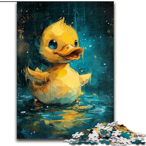 Niedliche kleine gelbe Enten-Puzzles für 1000 Teile aus Holz, anspruchsvolles Denkspiel für Teenager, Spaß für den Spieleabend mit der Familie, Größe 50x75cm Niedliche kleine gelbe Enten-Puzzles für 1000 Teile aus Holz, anspruchsvolles Denkspiel für Teenager, Spaß für den Spieleabend mit der Familie, Größe 50x75cm von LYXIANY
