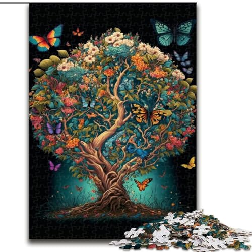 Puzzle 1000 Teile, Baum des Lebens, Kartonpuzzle für Erwachsene, Größe 26x38cm, Denkspiel für Teenager und Familieninteraktion Puzzle 1000 Teile, Baum des Lebens, Kartonpuzzle für Erwachsene, Größe 26x38cm, Denkspiel für Teenager und Familieninteraktion von LYXIANY