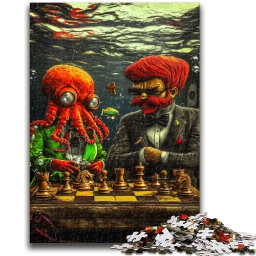 Puzzle 1000 Teile für Erwachsene und Jugendliche, Zirkustiere, pädagogisches Familienspiel, Wanddekoration, einzigartige Geburtstags, 26x38cm Puzzle 1000 Teile für Erwachsene und Jugendliche, Zirkustiere, pädagogisches Familienspiel, Wanddekoration, einzigartige Geburtstags, 26x38cm von LYXIANY