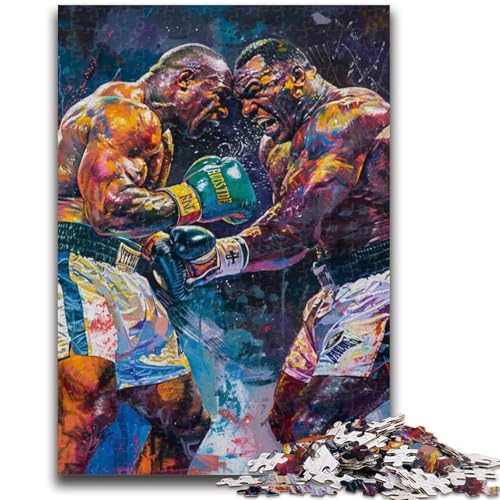 Puzzle 1000 Teile für Jugendliche Boxer für und ab 14 Jahren Mitmachspiel Weihnachtsspiel Geschenke 38x26cm Puzzle 1000 Teile für Jugendliche Boxer für und ab 14 Jahren Mitmachspiel Weihnachtsspiel Geschenke 38x26cm von LYXIANY