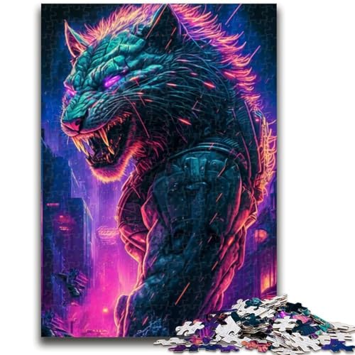 Puzzle 1000 Teile für Teenager, Geschenke, Löwe, Mensch, für Alter 14+, Quizspiel, Spaß bei Aktivitäten zu Hause, Geburtstagsgeschenk, Reisegeschenke, 38x26cm Puzzle 1000 Teile für Teenager, Geschenke, Löwe, Mensch, für Alter 14+, Quizspiel, Spaß bei Aktivitäten zu Hause, Geburtstagsgeschenk, Reisegeschenke, 38x26cm von LYXIANY