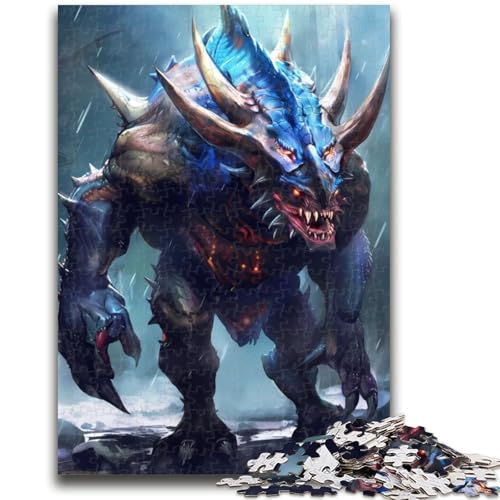 Puzzle 1000 Teile für Teenager, Stachelmonster, ab 14 Jahren, Quizspiel, Spaß für zu Hause, Geburtstagsgeschenk, Reisegeschenk, 50x75cm Puzzle 1000 Teile für Teenager, Stachelmonster, ab 14 Jahren, Quizspiel, Spaß für zu Hause, Geburtstagsgeschenk, Reisegeschenk, 50x75cm von LYXIANY