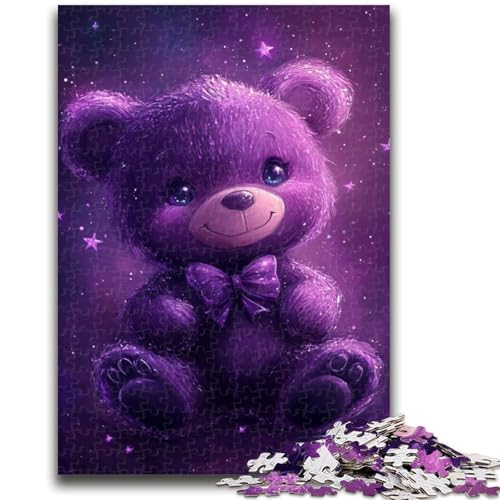 Puzzle 1000 Teile für Teenager, Teddybär, ab 14 Jahren, Quizspiel, Spaß für zu Hause, Geburtstagsgeschenk, Reisegeschenk, 50x75cm Puzzle 1000 Teile für Teenager, Teddybär, ab 14 Jahren, Quizspiel, Spaß für zu Hause, Geburtstagsgeschenk, Reisegeschenk, 50x75cm von LYXIANY