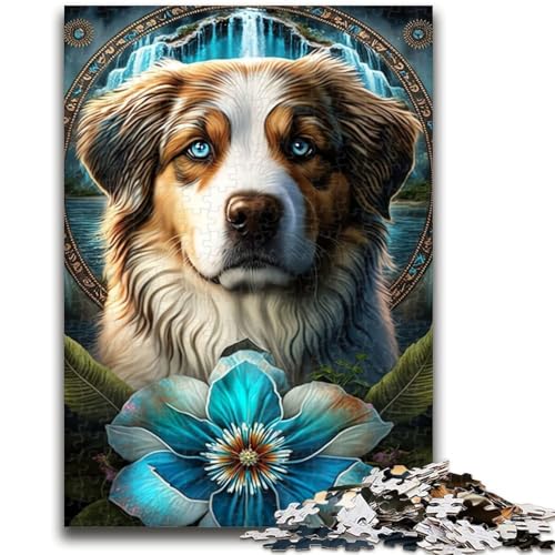 Puzzle 1000 Teile für Teenager-Geschenke, Hund im Mandala-Dschungel, für Alter 14+, Quizspiel, Spaß bei Heimaktivitäten, Geburtstagsgeschenk, Reisegeschenke, 50x75cm Puzzle 1000 Teile für Teenager-Geschenke, Hund im Mandala-Dschungel, für Alter 14+, Quizspiel, Spaß bei Heimaktivitäten, Geburtstagsgeschenk, Reisegeschenke, 50x75cm von LYXIANY