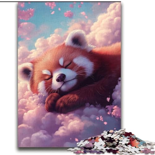 Puzzle 2000 Teile für Erwachsene, Geschenke zum Schlafen des roten Pandas, pädagogisches Spielzeug zum Stressabbau, Geschenke für Freunde und Familie, 70x100cm Puzzle 2000 Teile für Erwachsene, Geschenke zum Schlafen des roten Pandas, pädagogisches Spielzeug zum Stressabbau, Geschenke für Freunde und Familie, 70x100cm von LYXIANY