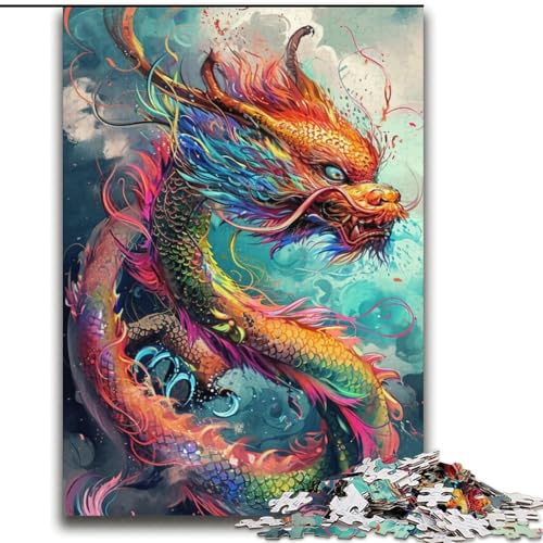 Puzzle 2000 Teile für Erwachsene und Jugendliche, chinesischer Drache, Dekomprimierendes intellektuelles Lernspielzeug, Geburtstagsgeschenk, Geschenke 70x100cm Puzzle 2000 Teile für Erwachsene und Jugendliche, chinesischer Drache, Dekomprimierendes intellektuelles Lernspielzeug, Geburtstagsgeschenk, Geschenke 70x100cm von LYXIANY