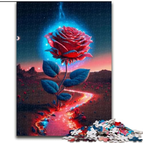 Puzzle für Erwachsene, 1000 Teile, Fantasy Rose, Unmögliches Puzzle für Erwachsene, Geburtstagsgeschenkidee, anspruchsvolles Denkspiel, Größe 38x26cm Puzzle für Erwachsene, 1000 Teile, Fantasy Rose, Unmögliches Puzzle für Erwachsene, Geburtstagsgeschenkidee, anspruchsvolles Denkspiel, Größe 38x26cm von LYXIANY