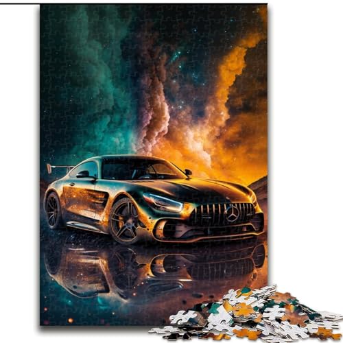 Puzzle für Erwachsene, 1000 Teile, Galaxy-Sportwagen, Holzpuzzle für Erwachsene, Größe 50x75cm, anspruchsvolles Denkspiel – entspannendes Spielzeug für Teenager Puzzle für Erwachsene, 1000 Teile, Galaxy-Sportwagen, Holzpuzzle für Erwachsene, Größe 50x75cm, anspruchsvolles Denkspiel – entspannendes Spielzeug für Teenager von LYXIANY