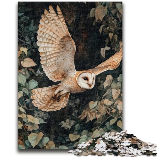 Puzzle für Erwachsene und Teenager, Puzzle „Fliegende Eule“, ab 14 Jahren, Denkspiel, Weihnachts- und Geburtstagsgeschenke, 26x38cm Puzzle für Erwachsene und Teenager, Puzzle „Fliegende Eule“, ab 14 Jahren, Denkspiel, Weihnachts- und Geburtstagsgeschenke, 26x38cm von LYXIANY
