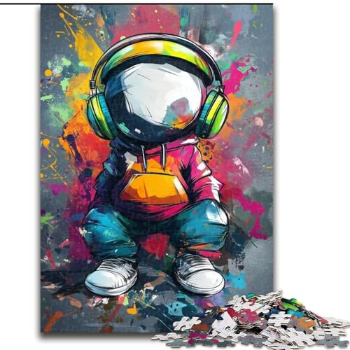 Puzzle für Teenager, 1000 Teile, Anime-Kopfhörer, Lernpuzzle, ganze Familie, 38x26cm Puzzle für Teenager, 1000 Teile, Anime-Kopfhörer, Lernpuzzle, ganze Familie, 38x26cm von LYXIANY