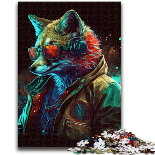 Puzzle für Teenager, 1000 Teile, Fuchs, Tier, pädagogisches Spielzeug zum Stressabbau, Eltern-Kind-Interaktion für Kinder ab 14 Jahren, 50x75cm Puzzle für Teenager, 1000 Teile, Fuchs, Tier, pädagogisches Spielzeug zum Stressabbau, Eltern-Kind-Interaktion für Kinder ab 14 Jahren, 50x75cm von LYXIANY