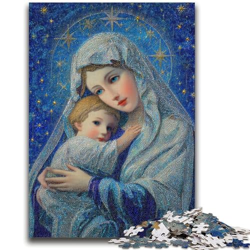 Puzzle für Teenager, 1000 Teile, Unsere Liebe Frau von Maria Anspruchsvoll zu vervollständigen, Aber unterhaltsames und humorvolles Lernspiel zum Geburtstag, 26x38cm Puzzle für Teenager, 1000 Teile, Unsere Liebe Frau von Maria Anspruchsvoll zu vervollständigen, Aber unterhaltsames und humorvolles Lernspiel zum Geburtstag, 26x38cm von LYXIANY