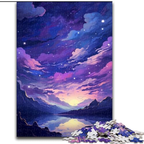 Puzzle mit 1000 Teilen für Erwachsene, Berg der Träume, Holzpuzzle für Teenager und Jugendliche, ideales Geburtstags, Größe 50x75cm Puzzle mit 1000 Teilen für Erwachsene, Berg der Träume, Holzpuzzle für Teenager und Jugendliche, ideales Geburtstags, Größe 50x75cm von LYXIANY