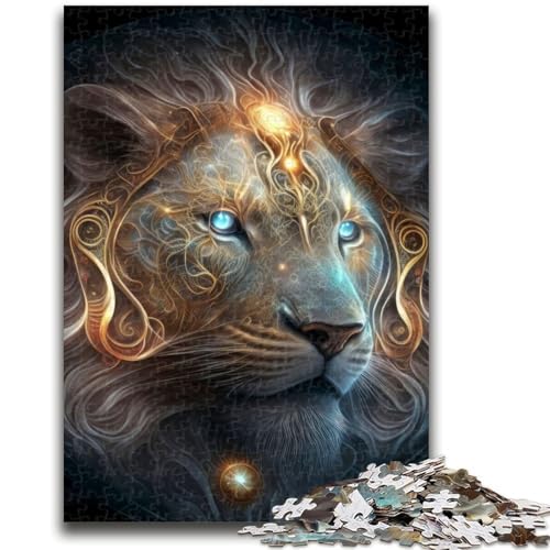 Puzzles für Erwachsene und Jugendliche, Puzzle Celestial Visions Lion, anspruchsvolles Spiel und Lernspiel für die ganze Familie zum Geburtstag, Weihnachten, 50x75cm Puzzles für Erwachsene und Jugendliche, Puzzle Celestial Visions Lion, anspruchsvolles Spiel und Lernspiel für die ganze Familie zum Geburtstag, Weihnachten, 50x75cm von LYXIANY