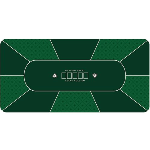 LYZXYZAI Klappbarer Pokertisch Professioneller Pokertisch Texas Holdem Rechteckiger Pokertisch Rutschfester Pokertisch Pokermatte Für 10 Spieler Pokerspiel,014,120 * 60CM von LYZXYZAI