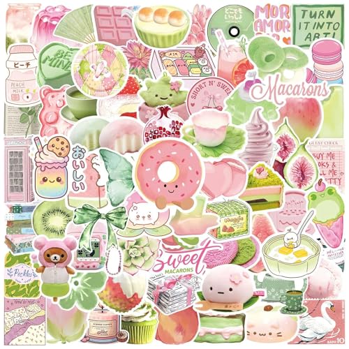 Aesthetic Aufkleber 100 Stücke Niedlich Deko für Auto Laptop Skateboard Fahrrad Moped Motorrad Fahrrad Computer,Geeignet für Erwachsene Kinder ästhetisch Sticker Set Aesthetic Aufkleber 100 Stücke Niedlich Deko für Auto Laptop Skateboard Fahrrad Moped Motorrad Fahrrad Computer,Geeignet für Erwachsene Kinder ästhetisch Sticker Set von LYunMu
