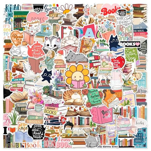 Lesen Aufkleber Reading Sticker Set 100 Stücke Niedlich Deko für Auto Laptop Skateboard Fahrrad Moped Motorrad Fahrrad Computer,Geeignet für Erwachsene Kinder Lesen Aufkleber Reading Sticker Set 100 Stücke Niedlich Deko für Auto Laptop Skateboard Fahrrad Moped Motorrad Fahrrad Computer,Geeignet für Erwachsene Kinder von LYunMu