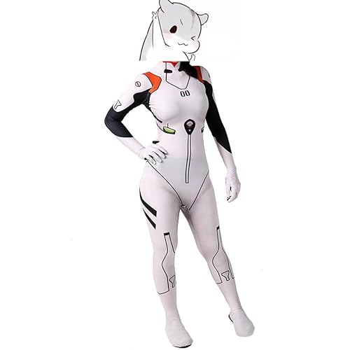 LZHUYE Ayanami Reis Anime-Cosplay-Kostüm, Cosplay-Strumpfhose, Halloween-Outfit für Party, Erwachsene und Kinder von LZHUYE