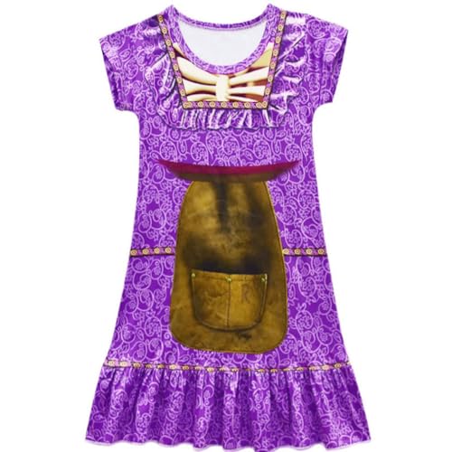 LZHUYE Cocos Mädchenkleid, Cosplay-Kostüm, Outfit-Set für Erwachsene, Kinder, Halloween-Kostüme von LZHUYE