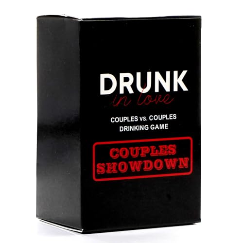 LZHUYE "Drunks In Loves Couples Showdowns" Kartenspiel für Paare, ein lustiges Geschenk für Paare, zum Jahrestag, Valentinstag, Weihnachten, Verabredungen von LZHUYE