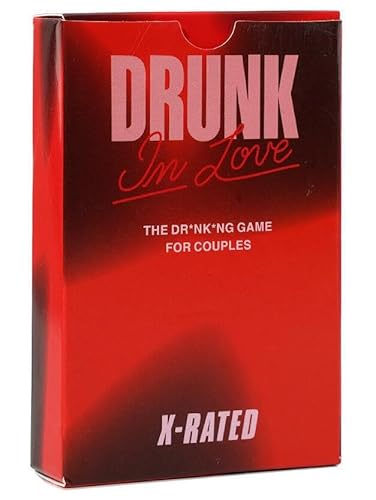 LZHUYE Drunks In Loves X-bewertetes Kartenspiel für Paare, lustiges Geschenk für Paare, Jahrestag, Valentinstag, Weihnachten, Verabredungen von LZHUYE