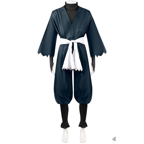 LZHUYE Hells Paradises Anime Cosplay Kostüm Gabimaru Ninja Kimono Set Halloween Outfit für Party Erwachsene Kinder von LZHUYE